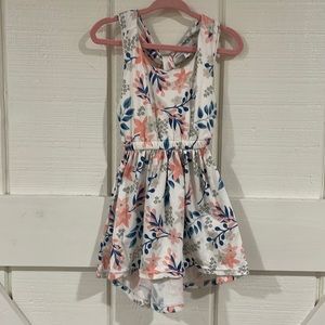Bailey’s Blossoms 2T Spring Floral Dress - cross back